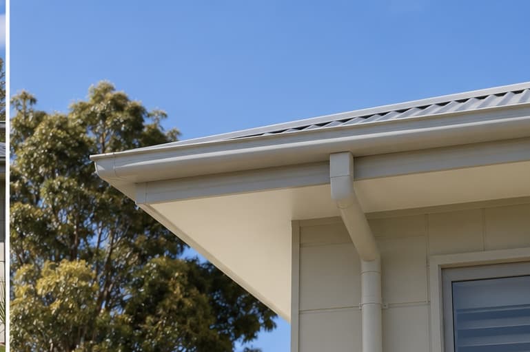 MagnaSheet on a verandah soffit
