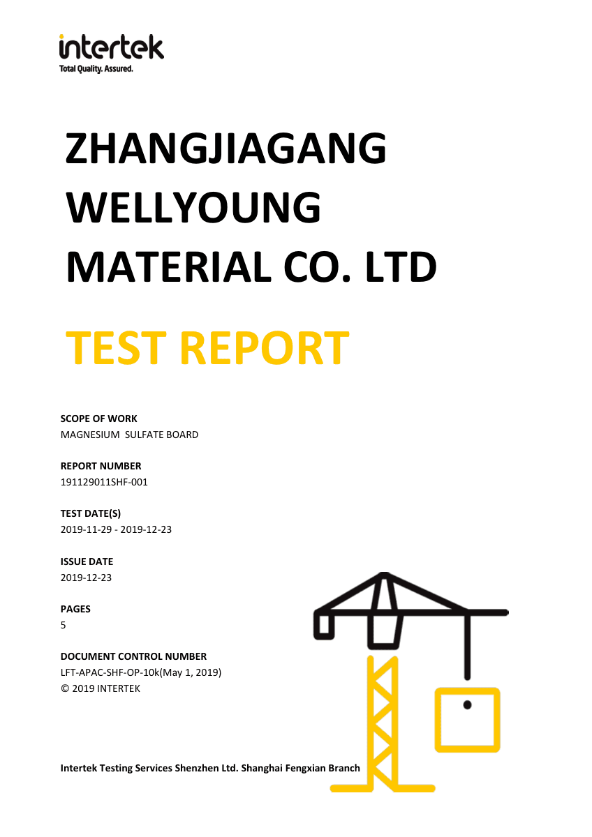 ASTM C871 Chloride Content Report cover